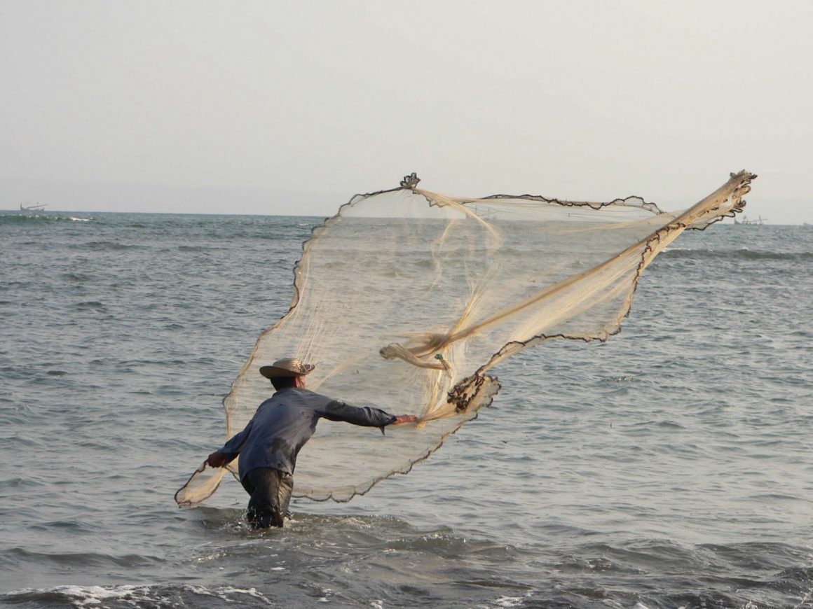 Fisherman in Perancak
