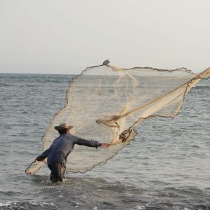 Fisherman in Perancak